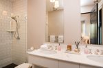 BR 3:  En Suite Bath with Dual Vanities and Glass Shower